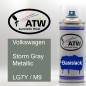 Preview: Volkswagen, Storm Gray Metallic, LG7Y / M9: 400ml Sprühdose, von ATW Autoteile West.
